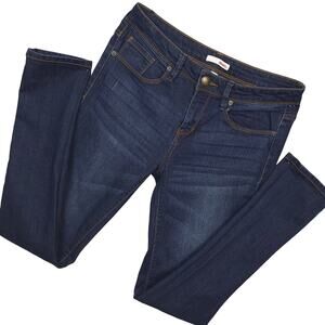 Bongo Women's Jeans Size 7 Skinny Fit Stretch Denim Pants Blue